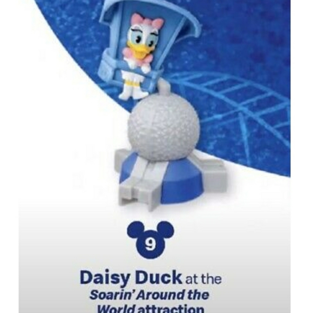 Happy Meal Toy Runaway Railroad Daisy number 9
